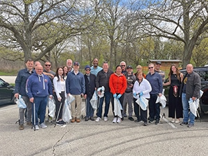 Forest Preserve Litter Cleanup